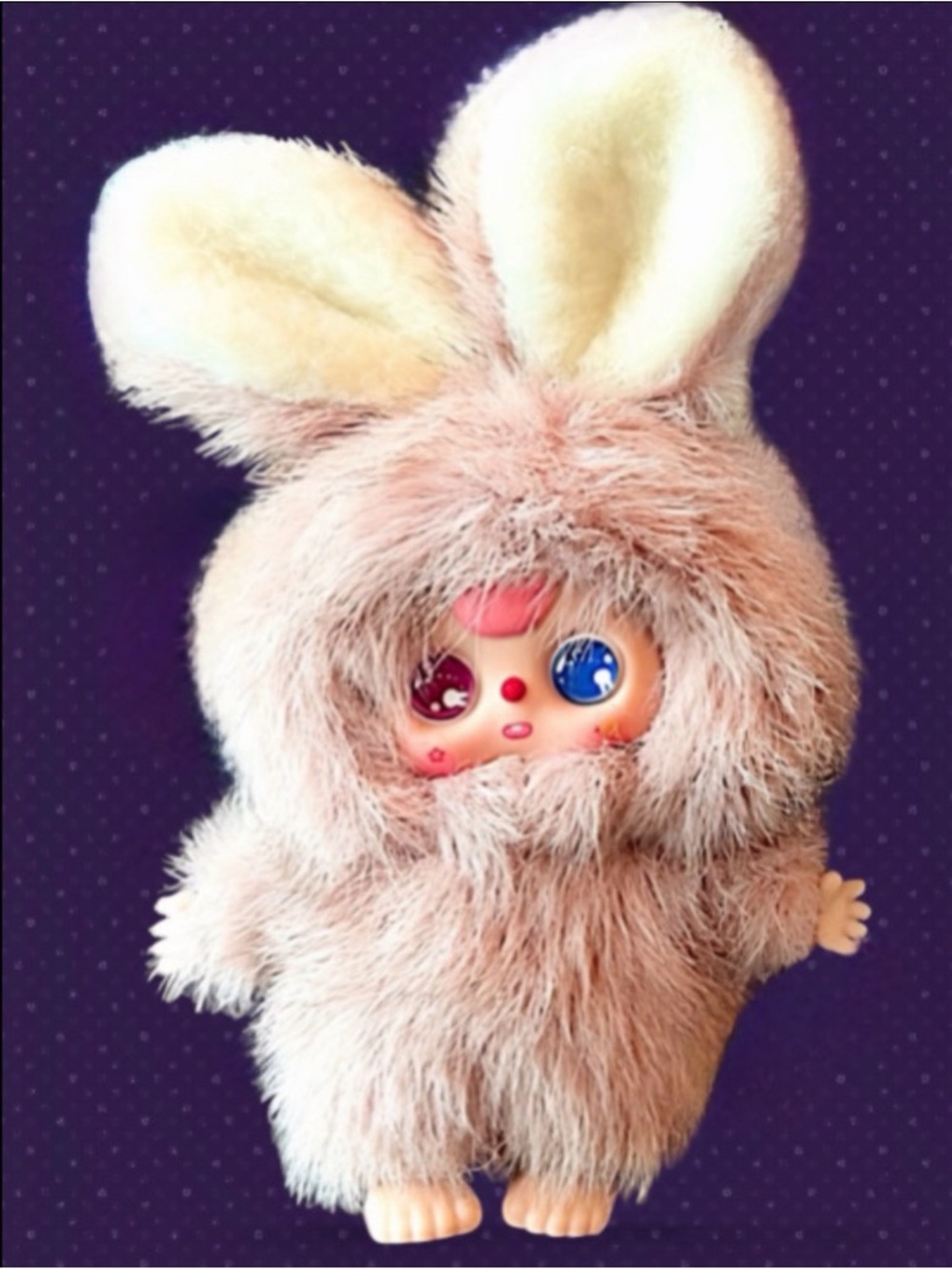 Baby Three Super Mini Bunny Plush Pendant O Confirmed - Picture 4 of 17